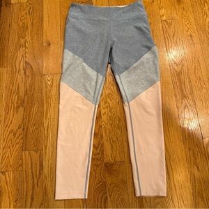 Outdoor Voices Compression Full Length Ankle Leggings Gray/Pink women’s Large